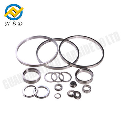 YG8 YG15 Resistencia al desgaste Carburo de tungsteno caras de sello con ranura D10-600mm