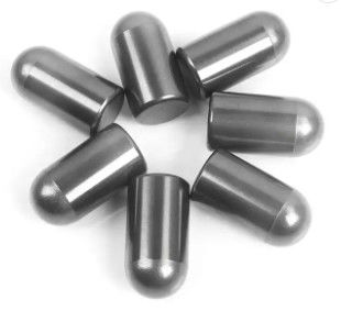 Piezas de desgaste de pulido de rodillos HPGR Espárragos de carburo de tungsteno HRA89